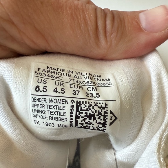 Converse Chuck Taylor Gr8 Platform Sneaker Heeled Boot Size 6.5 - Picture 7 of 10